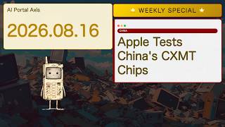 [Weekly AI Bombshell] Apple Secretly Tests Chinese CXMT Chips for iPho