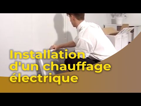 comment demonter radiateur electrique mural