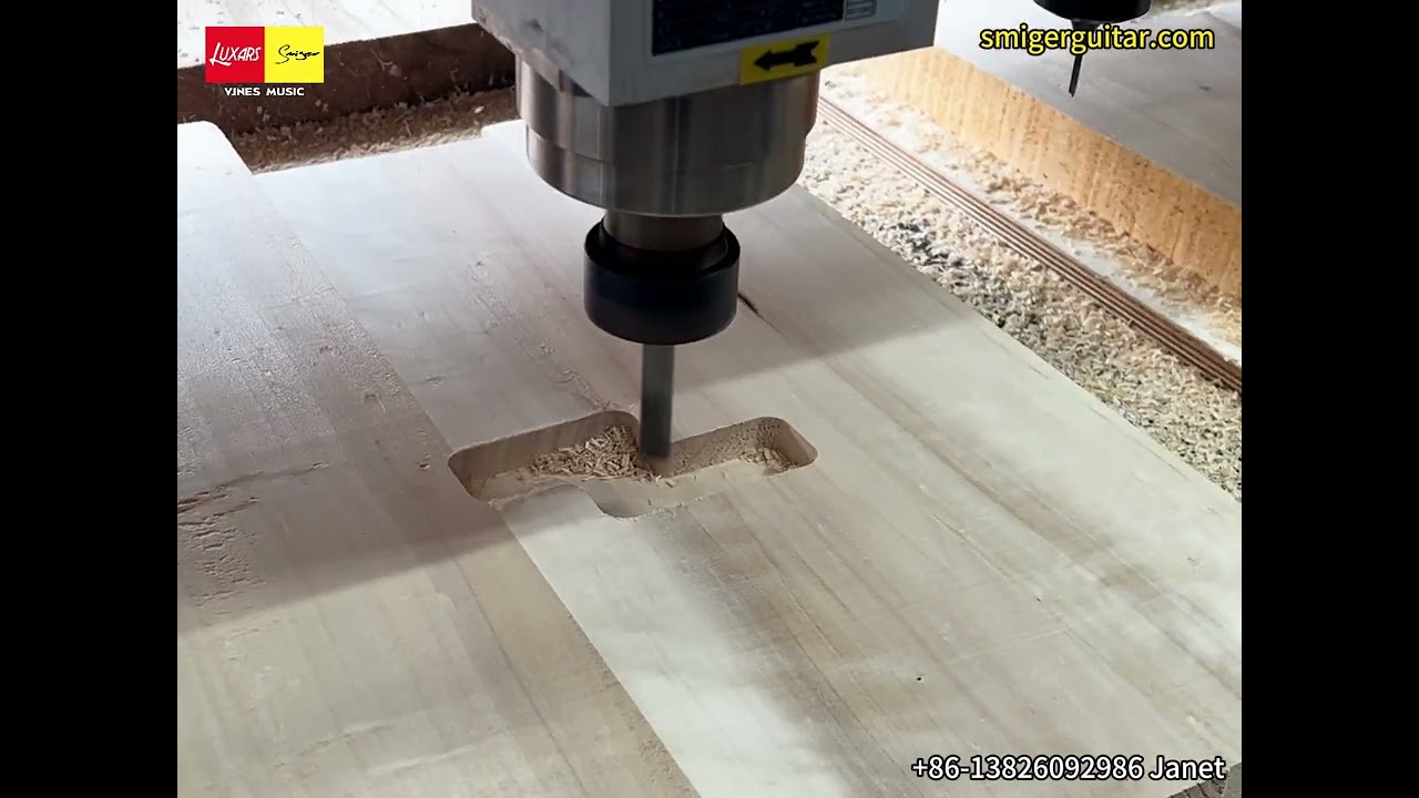 29 CNC guitar factory