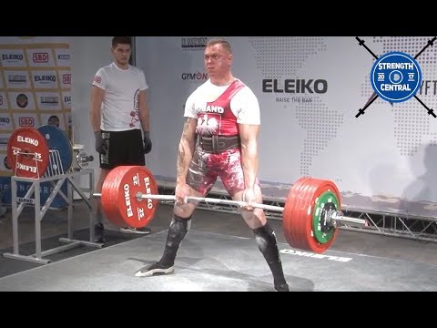 Krzysztof Wierzbicki -1st Place 105 - EPF Classic Championchips 2018 - 872.5 kg