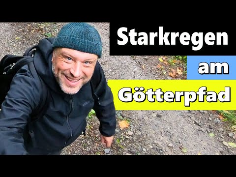 Unterwegs am Götterpfad im nördlichen Ith - 3. Ith-Hils-Wandertag mit Starkregen