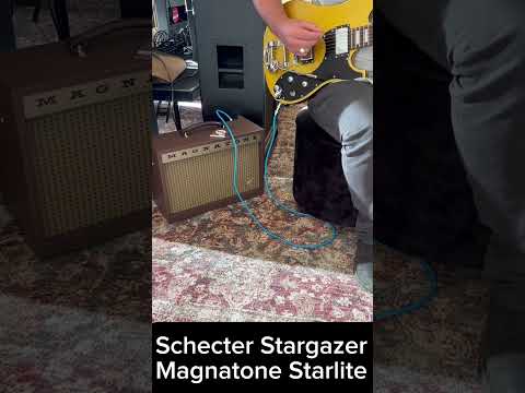 Schecter Stargazer and Magnatone Starlite Demo