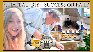 CHATEAU DIY 👑 Tiling, Panelling, Painting & HOUSE CLEARANCE Adventure! 🏰💖
