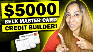  Belk Master Card￼ With Soft Pull Preapproval￼!! Credit Builder Card!!