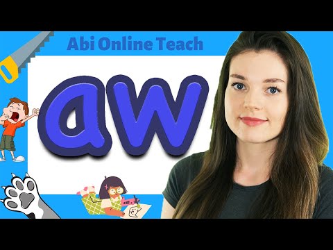 Phonics: AW Sound/Words (Digraph)