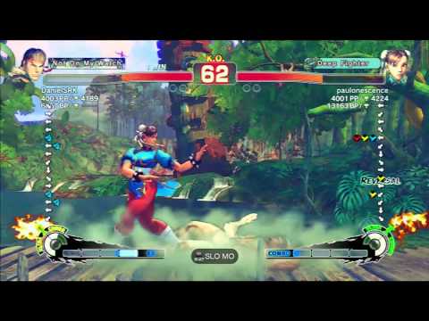 paulonescence(Chun-li) VS [SOA]DanielSRK(Ryu) 2 lutas SSF4 AE 2012 PSN