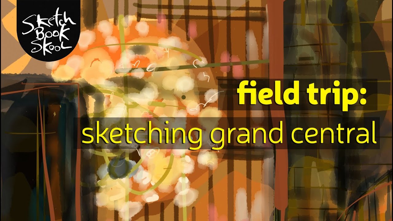Field trip: Urban Sketching in Grand Central
