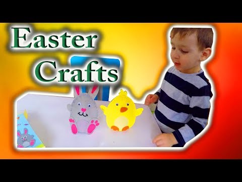 Easy Easter crafts set for kids | Easy Easter Puppets | Easy Easter DIY pack for children