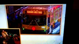 preview picture of video 'CTA Holiday Bus at the Magnificent Mile Lights Fes'