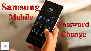 Change the Password Samsung Note 8 Mobile | New Settings Samsung Mobile | Change Password