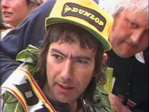 TT 1985 Joey Dunlop wins the Junior Race