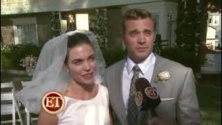 Billy Miller and Amelia Heinle on ET (2010)