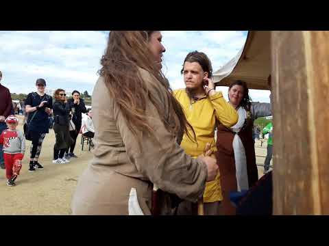 Krauka live 17th june 2019 at Hafnafjörđur viking festival.