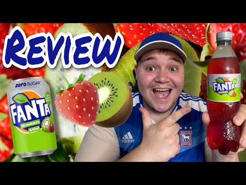 Fanta Strawberry and Kiwi review!