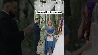 You’re not gonna believe what the groom said in his vows! #weddingvows #groomsvows #vowsgonewrong