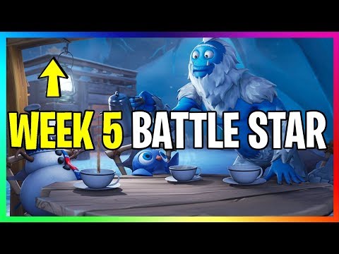 FORTNITE WEEK 5 LOADING SCREEN SECRET BATTLE STAR LOCATION SEASON 7