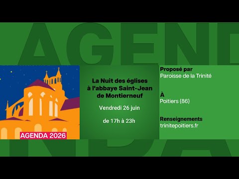 Agenda du 1er juin 2026