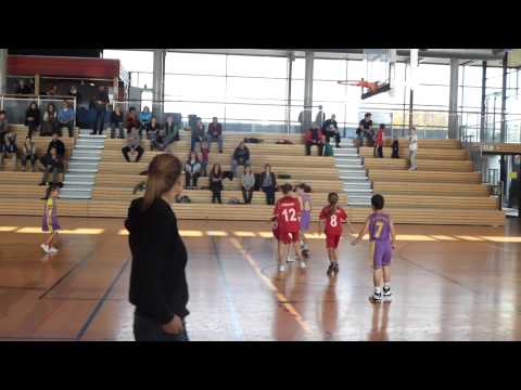 Marco´s erstes U10 Basketballspiel