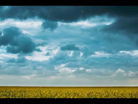 Time Lapse, Timelapse, Time-lapse. 4K Agricultural And Weather Forecast Concept. Cloudy Rainy Sky