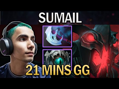 SUMAIL SHADOW FIEND - 21 MINS GG - DOTA 2 7.29 GAMEPLAY