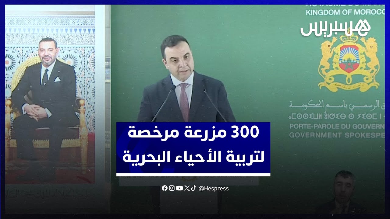 مزارع تربية الأحياء المائية البحرية بالمغرب.. بايتاس يوضح عدد التراخيص وأرقام الإنتاج وفرص الشغل thumbnail