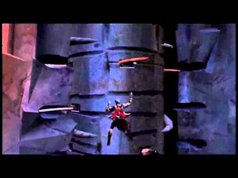 God of War - Tower of Blades Epic Win & Rage! (HD, PS3)