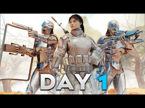 How A 20,000 Hour Trio Plays Day 1! | ARK PvP