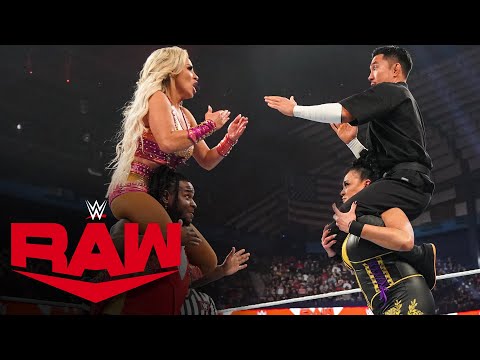 Reggie & Dana Brooke vs. Akira Tozawa & Tamina – Tornado Tag Team Match: Raw, March 21, 2022