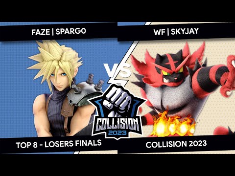 Collision 2023 - FaZe | Sparg0 (Cloud) VS Skyjay (Incineroar) - Losers Finals - Top 8