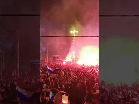 Doček Vatrenih 18.12.22 - MOJA DOMOVINA - Trg Bana Jelačića