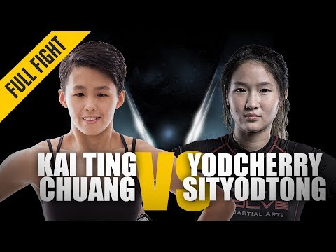 Yodcherry Sityodtong vs Chuang Kai Ting full fight
