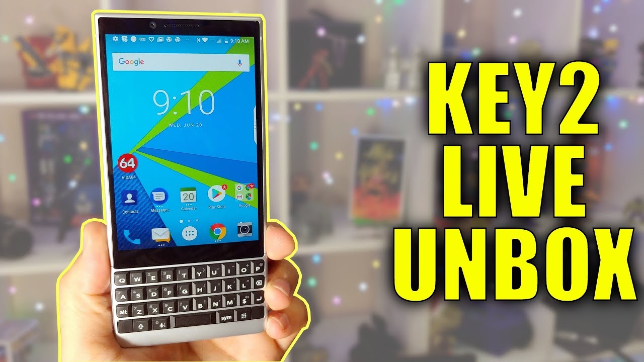 Blackberry Key2 Unboxing Livestream: Setting up while answering your questions!