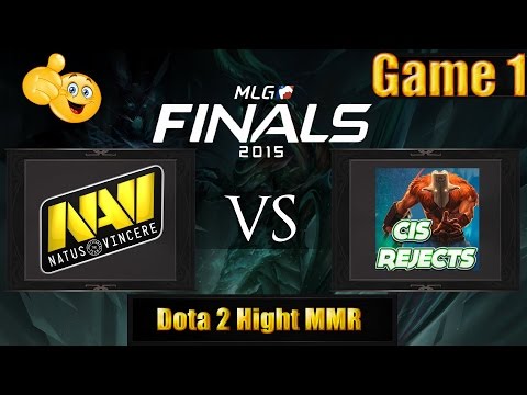 Dota 2 NaVi vs CIS Reject  Highlights MLG Finals 2015 Game 1