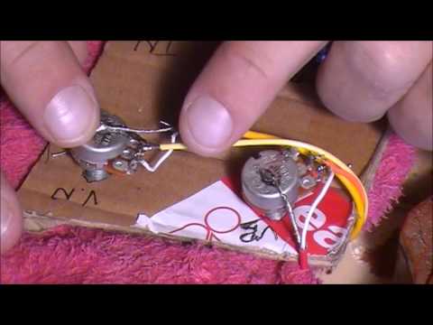 SOLDERING PICK-UPS TO A LP-1 OR MB-1 (PART 2)