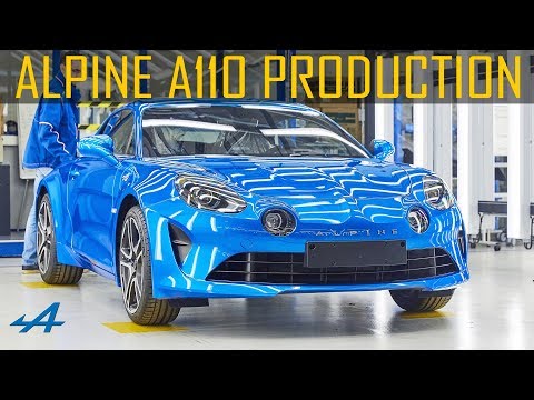 Thumbnail for 2018 Alpine A110 Production in France | Dieppe Plant