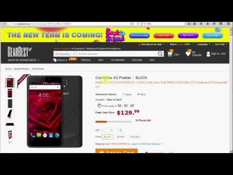 【自分ﾒﾓﾚﾍﾞﾙ】GearBestで売っている「Cubot Max 4G Phablet」はお買い得なのか？ をﾁｪｯｸしてみた