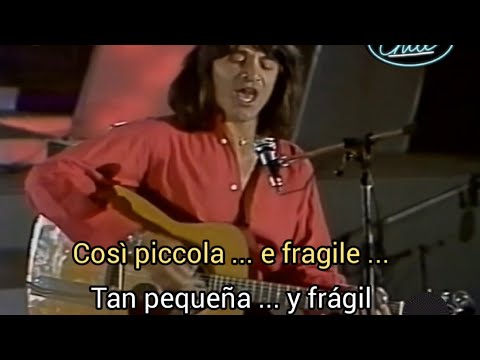Piccola e fragile- Drupi - Pequeña y Frágil - Original Italia -Letra - Sub Esp