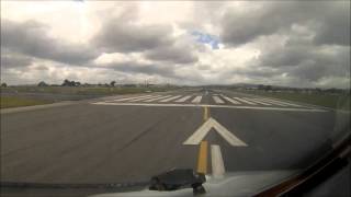 preview picture of video 'Takeoff Capodichino Napoli airport over the city. Fantastic view close to the Fantastic city.'