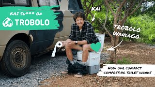 Separační toaleta TROBOLO® WandaGO Lite
