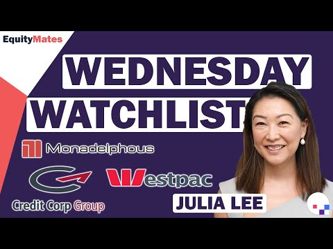 Watchlist Wednesday - ASX:MND, ASX:CCP & ASX:WBC │w/ Julia Lee
