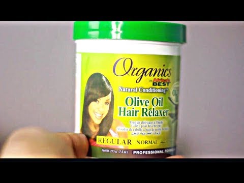 Africa's Best Olive Oil Conditioning No-Lye Relaxer...