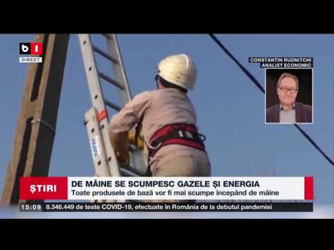 STIRI B1 ORA 15.00 DIN 30 IUNIE 2021 - DE MAINE SE SCUMPESC GAZELE SI ENERGIA