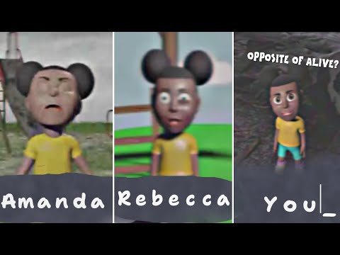 What if you answer Amanda's Name & REBECCA for ALL Tapes - Amanda the Adventurer