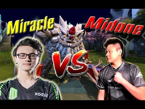Liquid Miracle- Tiny vs Midone Puck | Team Liquid vs Team Secret DreamLeague S7 EU Division