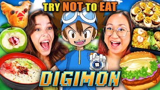 Try Not To Eat - Digimon Ft Anne Yatco! (Adventure