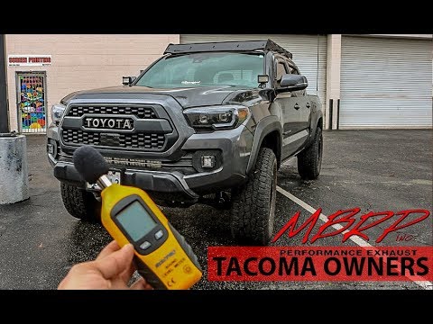 IS MY TACOMA TO LOUD FOR CA? | LIVE METER TEST MBRP TACOMA OWNERS MUST WATCH!