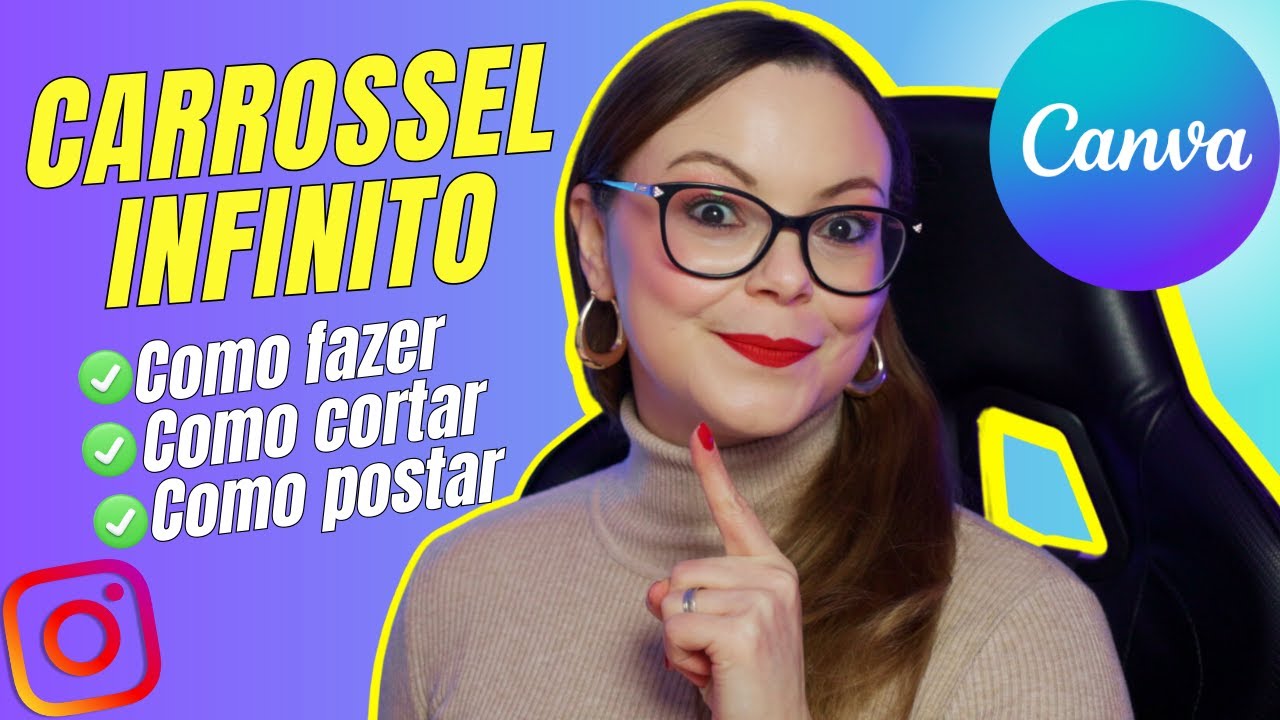 Como Fazer CARROSSEL INFINITO no CANVA - TUTORIAL COMPLETO 2024 🔥