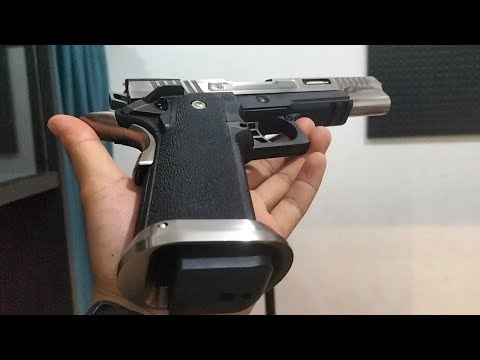 WE 2011 Hi-Capa T-REX (Semi and Full Automatic) quick video testing. Unit of Sir John Paul.