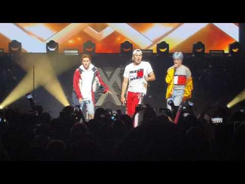 Monsta X I.M, Minhyuk and Shownu solo stage "24k Magic" Atlanta 7/16/17