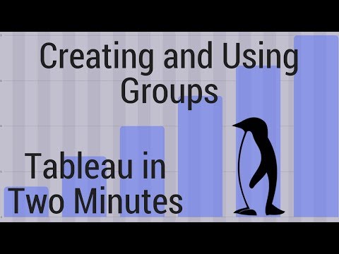 Creating and Using Groups - Tableau in Two Minutes